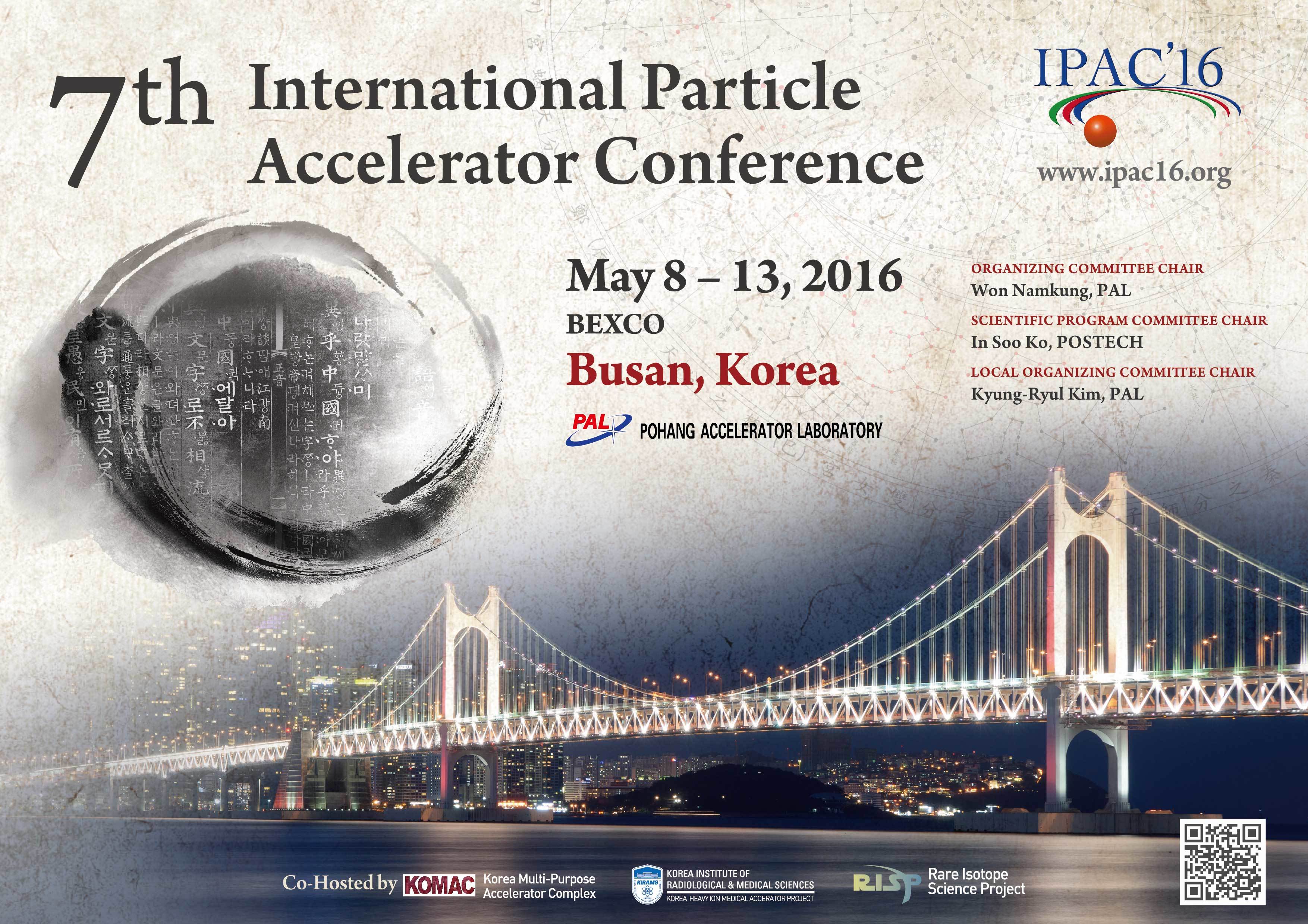 IPAC'16 Conference Poster